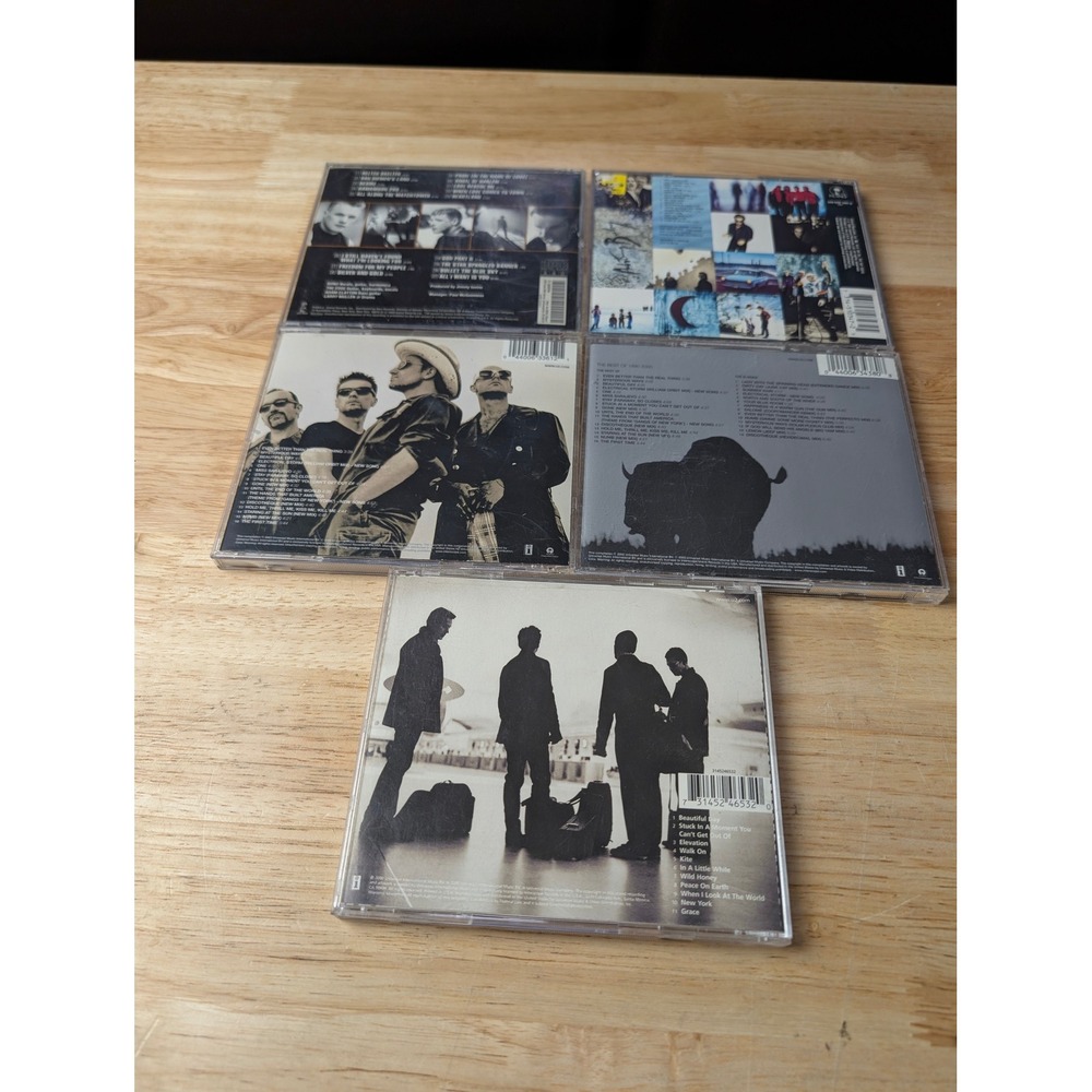 U2 CD Lot of 5 Achtung Baby Rattle and Hum All That You Can't Leave Behind